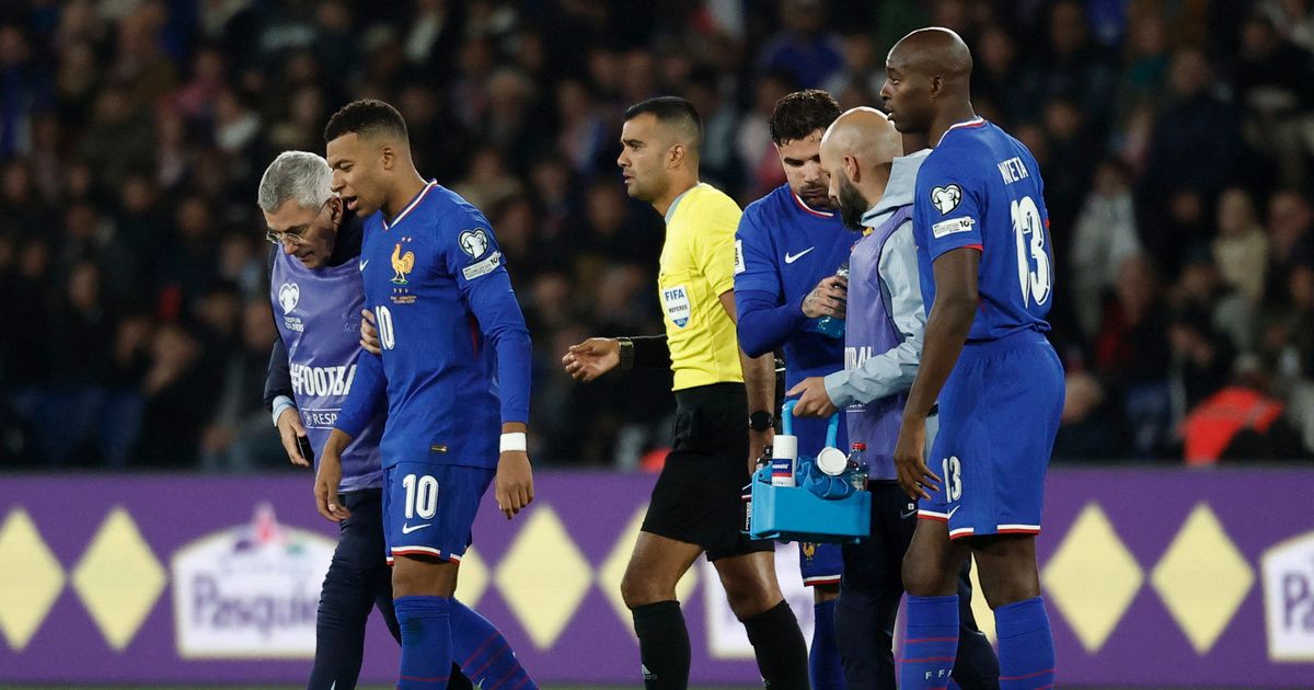 فحوصات طبية "مطمئنة" لريال مدريد حول إصابة كيليان مبابي