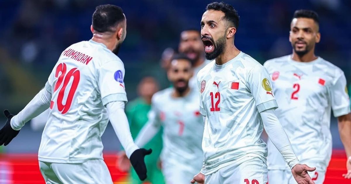 شاهد.. البحرين تفاجئ السعودية بهدفين في الشوط الأول