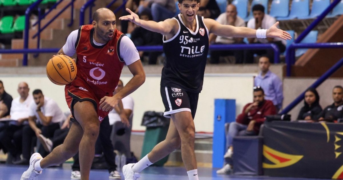 طرد مدربي الأهلي والزمالك في قمة الدوري المصري لكرة السلة