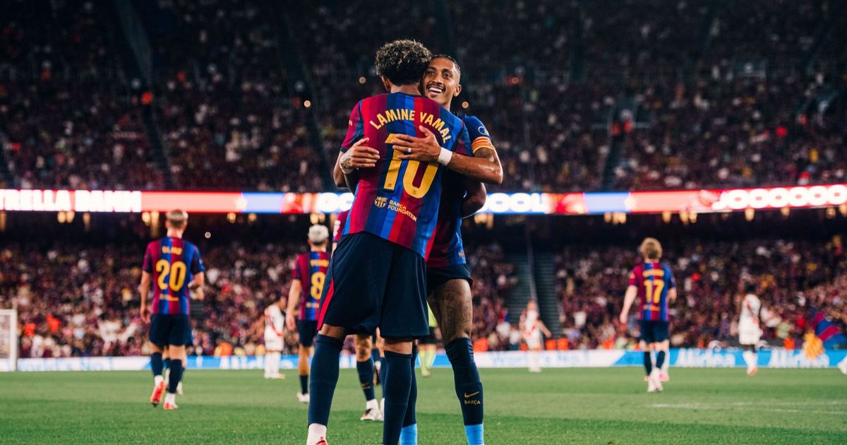 رافينيا ويامال يقودان برشلونة أمام فينورد في دوري الأبطال