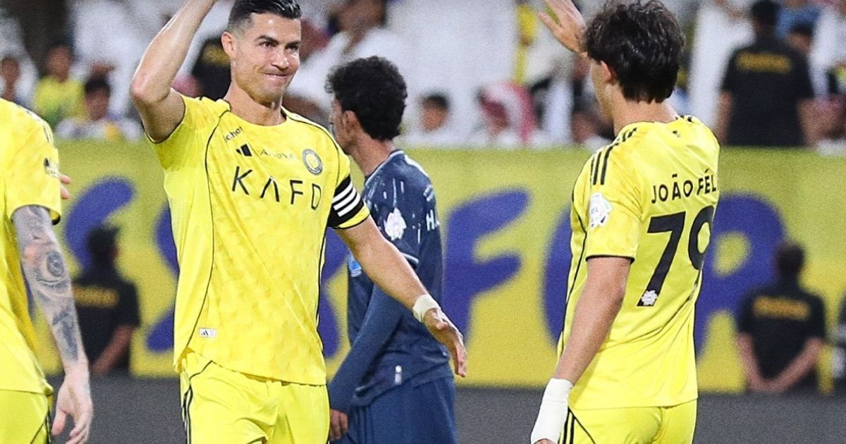 جواو فيليكس يتفوق على كريستيانو رونالدو في تقييم مباراة النصر والأخدود