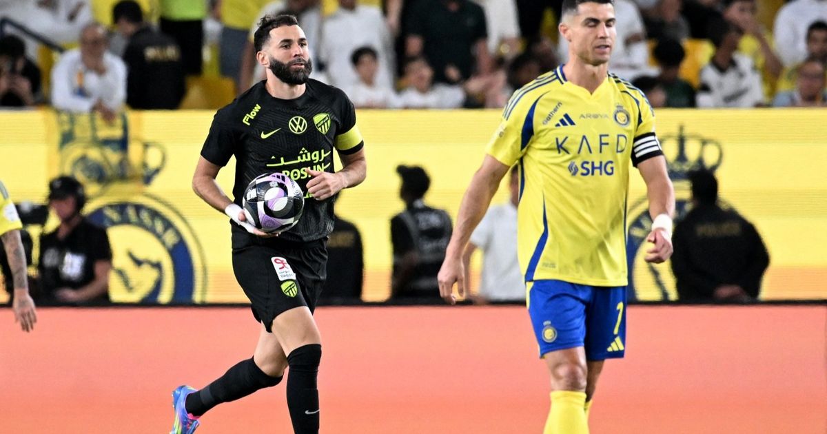 ماذا قال كريم بنزيما عن مواجهة رونالدو في السوبر السعودي؟