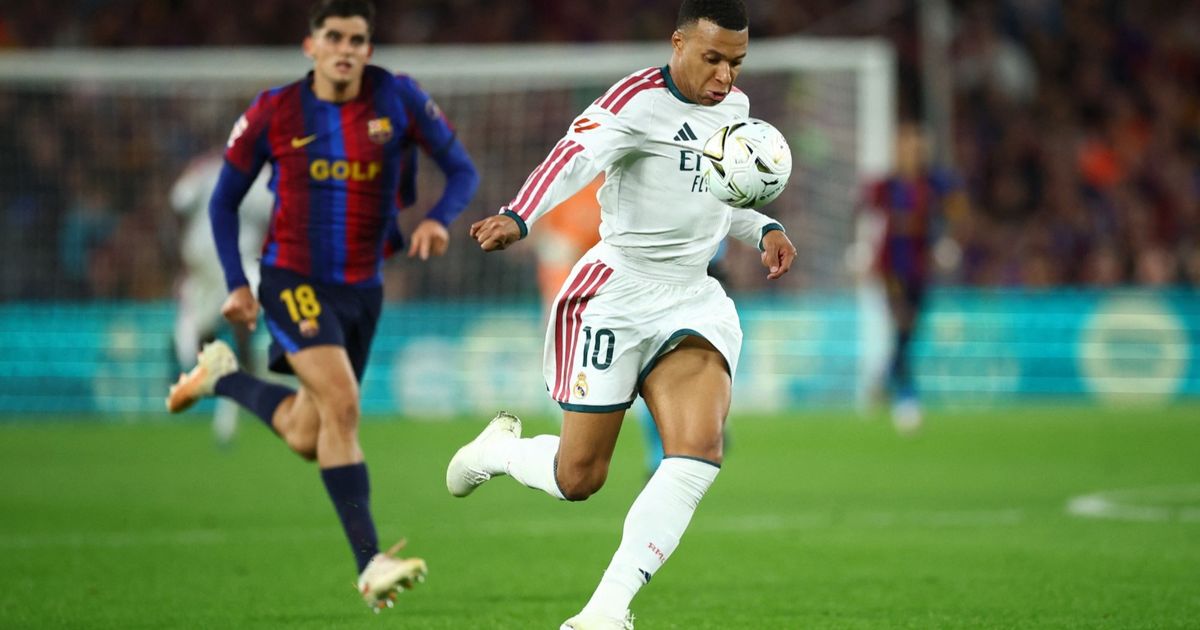 مساحات سبورت : شاهد.. ريال مدريد يحسم الكلاسيكو بثنائية مبابي ويلحق أول هزيمة ببرشلونة