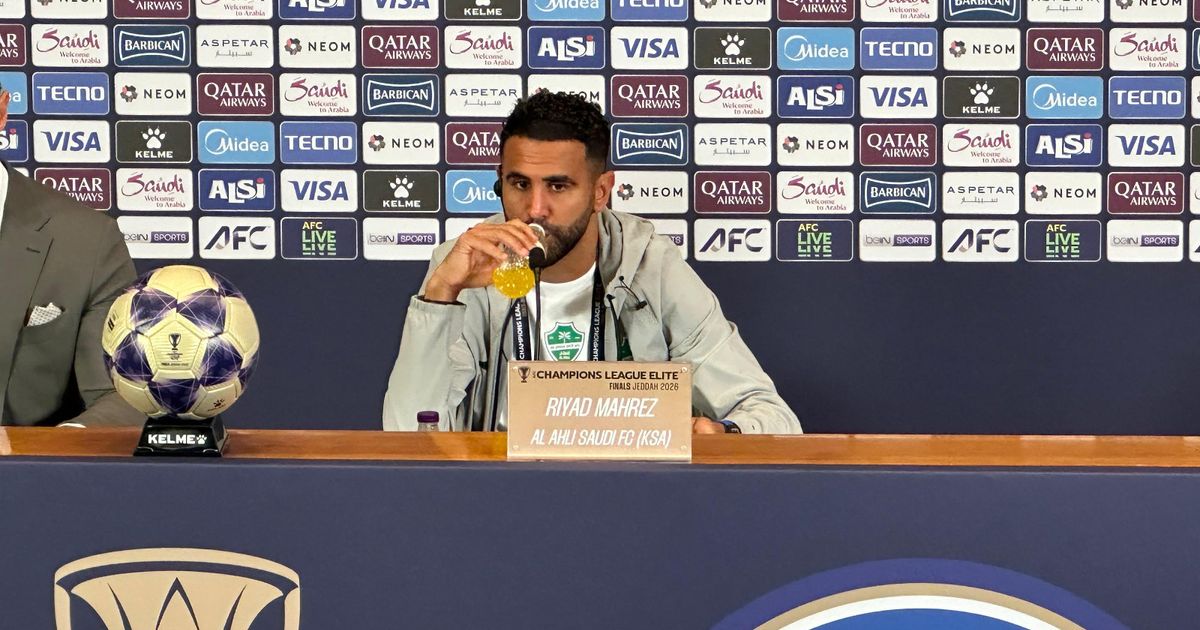 محرز: نريد لقباً ثانياً في دوري أبطال آسيا والأهلي يعني لي الكثير