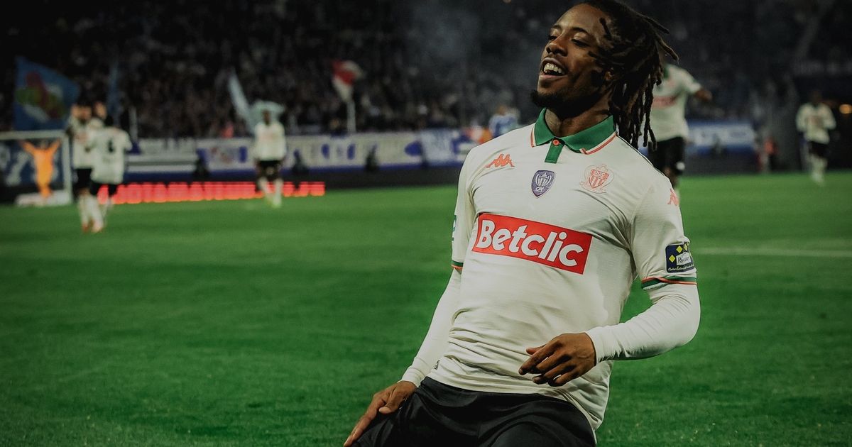 إيلي واهي يقود نيس لنهائي كأس فرنسا على حساب ستراسبورغ