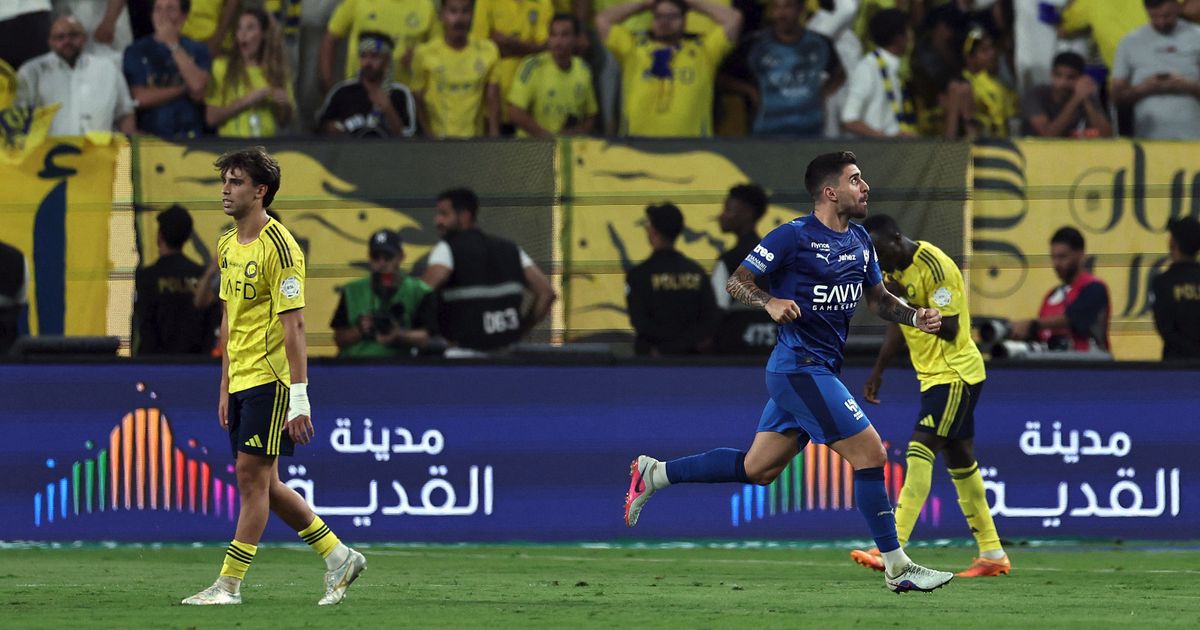 ملخص وأهداف مباراة النصر والهلال (1-1) بدوري روشن السعودي
