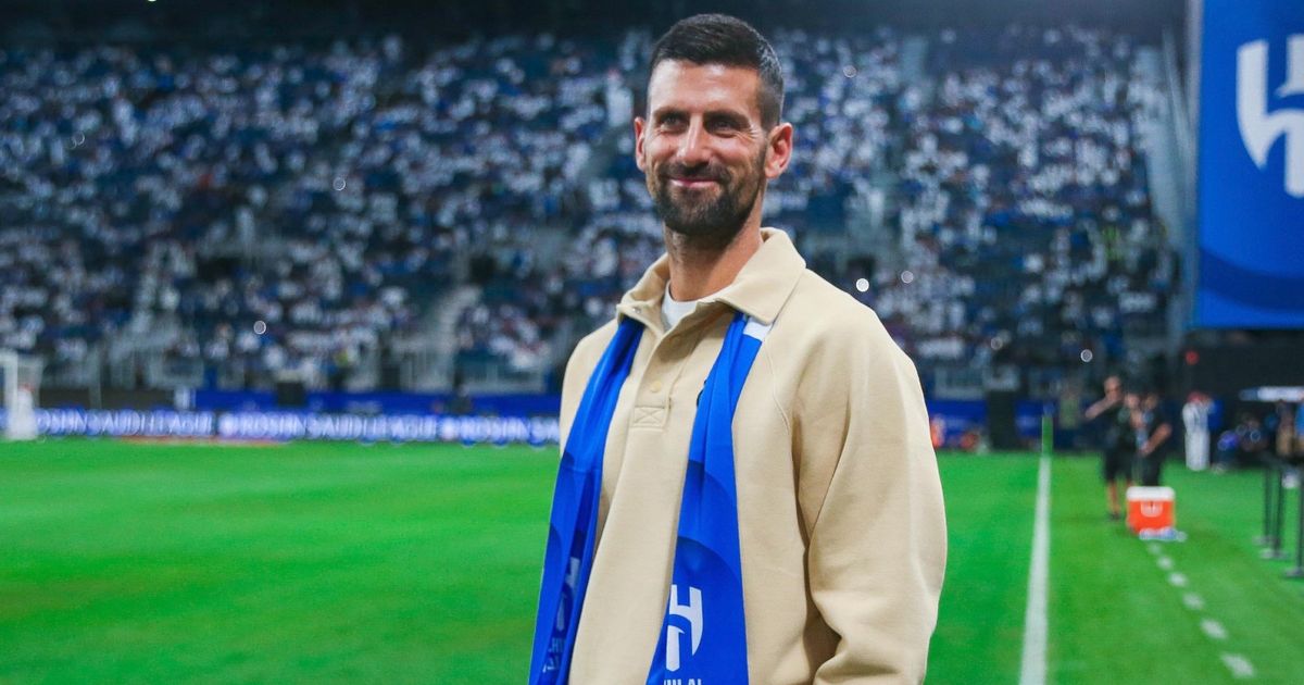 دجوكوفيتش ضيفاً مميّزاً على مباراة الهلال والفيحاء بالدوري السعودي