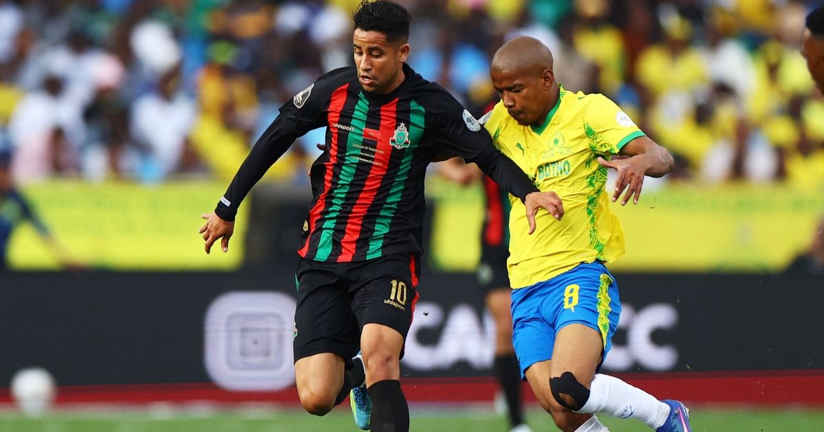 صنداونز يخطف التعادل من الجيش الملكي في نهائي دوري أبطال إفريقيا