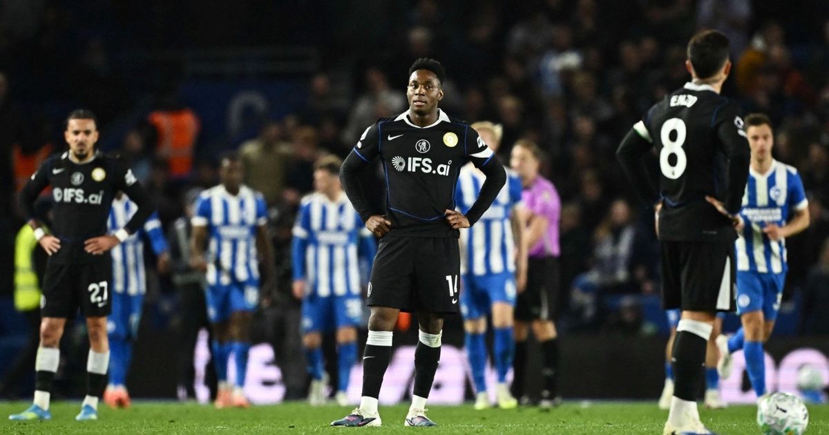 شاهد.. تشيلسي يتعرض لـ"هزيمة تاريخية" أمام برايتون