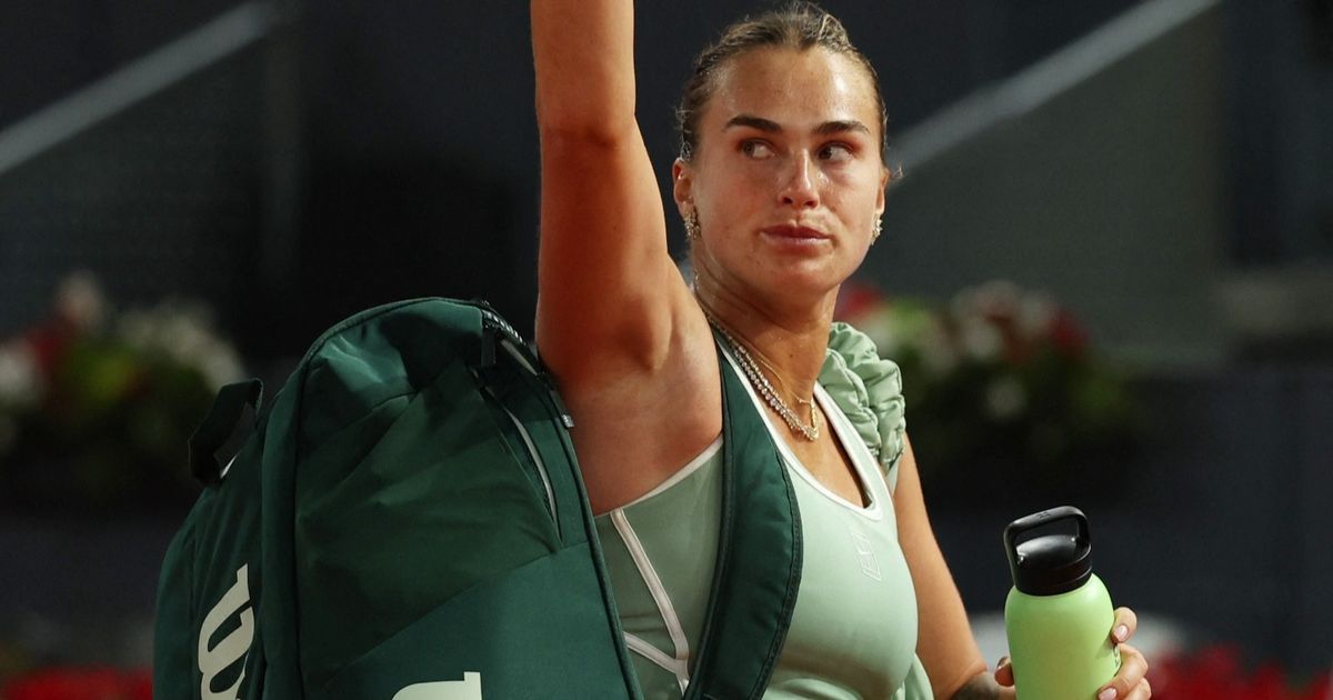 خروج صادم.. سابالينكا تودع بطولة مدريد للتنس من ربع النهائي