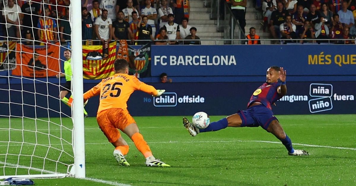 رغم غياب يامال.. برشلونة يتفنن في إذلال فالنسيا بسداسية مع الرأفة