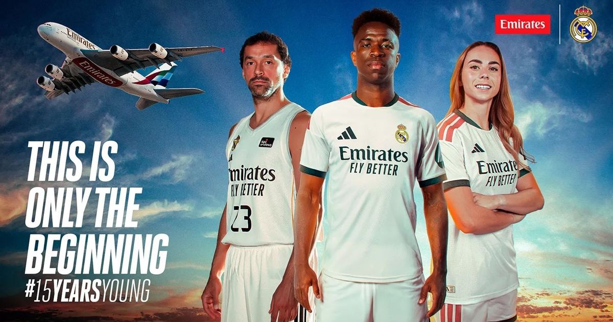 ريال مدريد وطيران الإمارات يمددان شراكتهما التاريخية حتى 2031