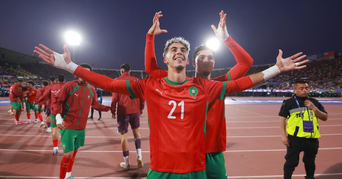 المغرب يتقدّم بهدفين على الأرجنتين في أول شوط بنهائي مونديال تحت 20 عاماً