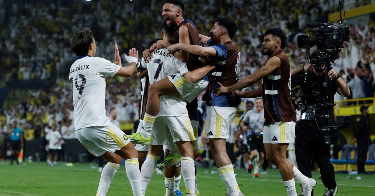 رونالدو يتوج النصر بطلاً للدوري السعودي لأول مرة منذ 2019