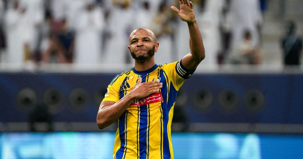 شاهد.. هاتريك ياسين براهيمي يقود الغرافة للقب كأس أمير قطر أمام السد