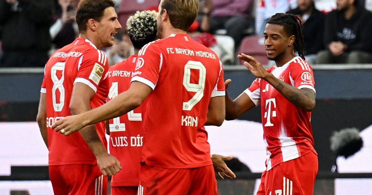 بايرن يصمد أمام صحوة أوغسبورغ ليفوز 3-2 في الدوري الألماني