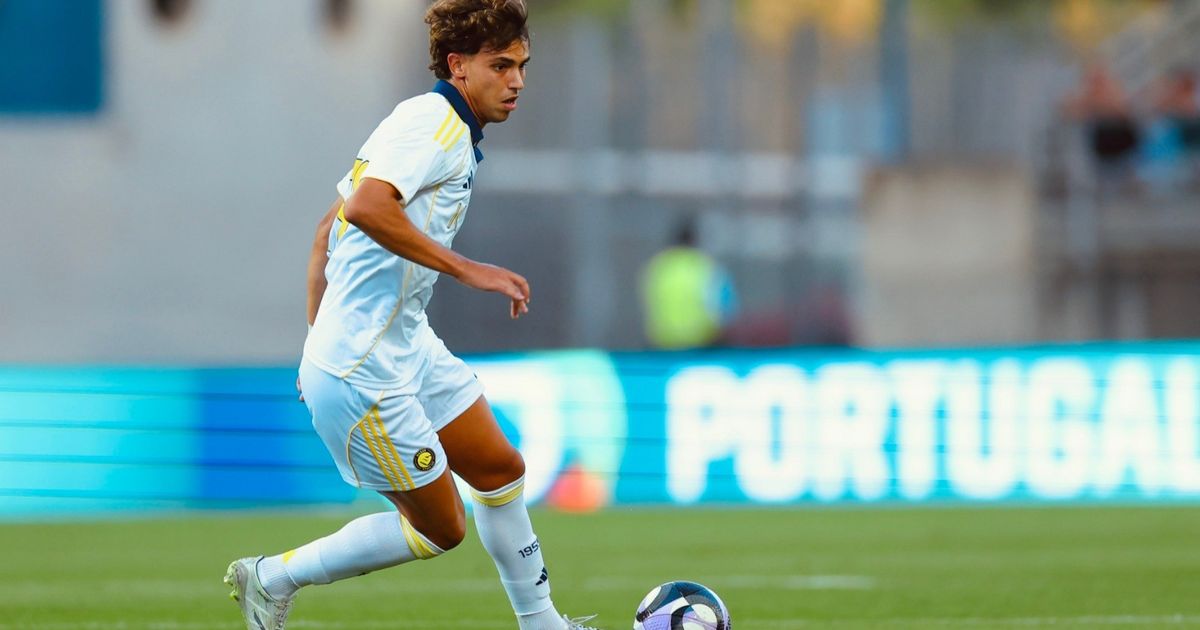 شاهد.. جواو فيليكس يضع بصمته الأولى ويصنع هدفين للنصر