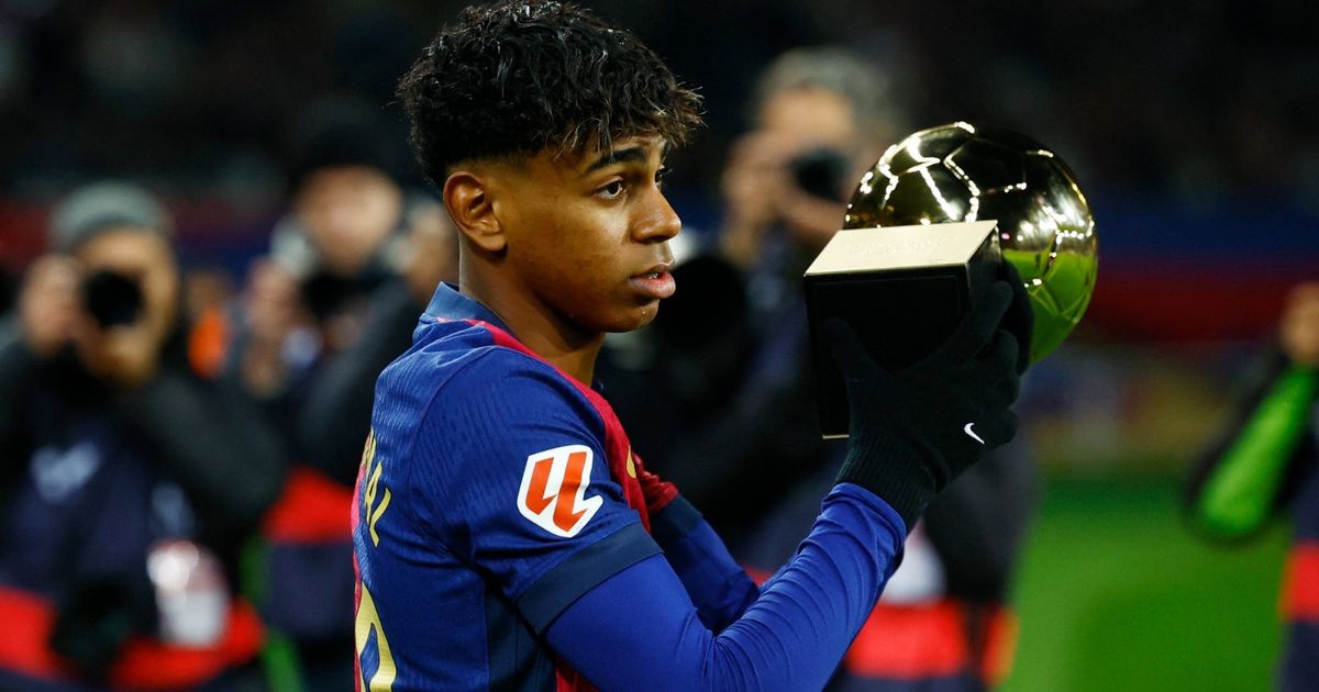 من يخلف يامال؟.. ديزيري دوي ينافس نجوم ريال مدريد على جائزة الفتى الذهبي