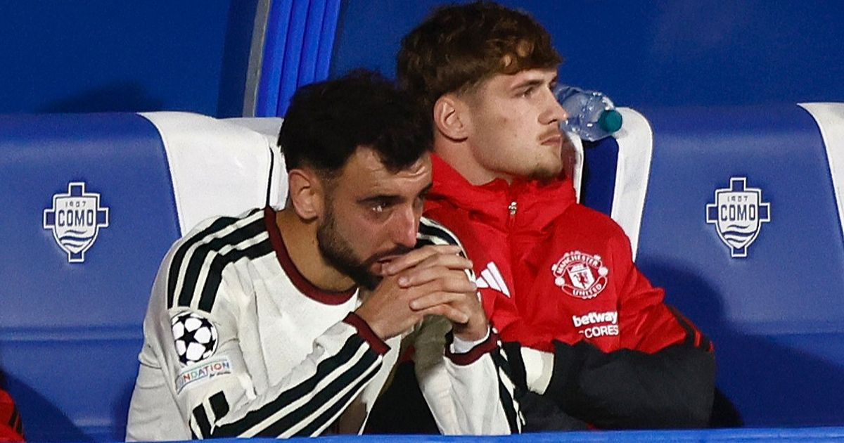 برونو فرنانديز احتياطياً لأول مرة مع مانشستر يونايتد بالدوري الإنجليزي