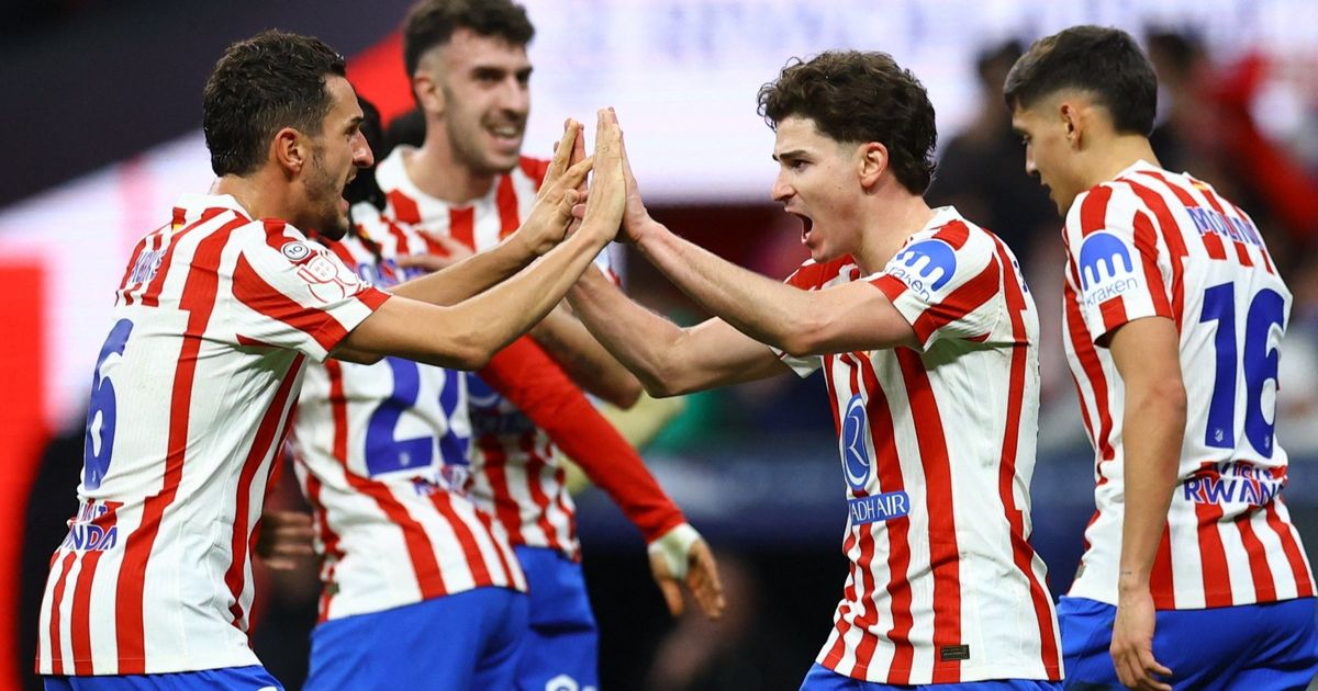 أتلتيكو مدريد يدهس برشلونة ويقترب من نهائي كأس الملك