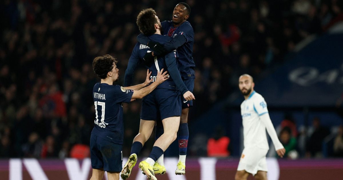 شاهد.. باريس سان جيرمان يكتسح مارسيليا بخماسية ويستعيد صدارة الدوري