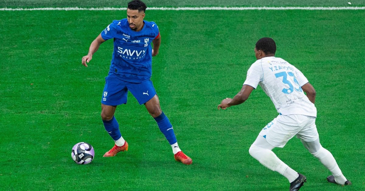 الهلال السعودي يعلن تفاصيل إصابة سالم الدوسري وروبن نيفيز