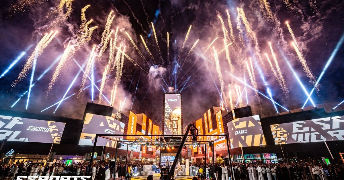 افتتاح خيالي لكأس العالم للألعاب الإلكترونية في العاصمة السعودية الرياض