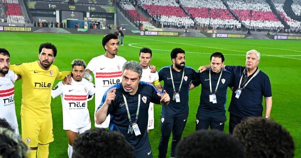 مدرب الزمالك يفسر خسارة الكونفيدرالية ويدافع عن اختيار شحاتة