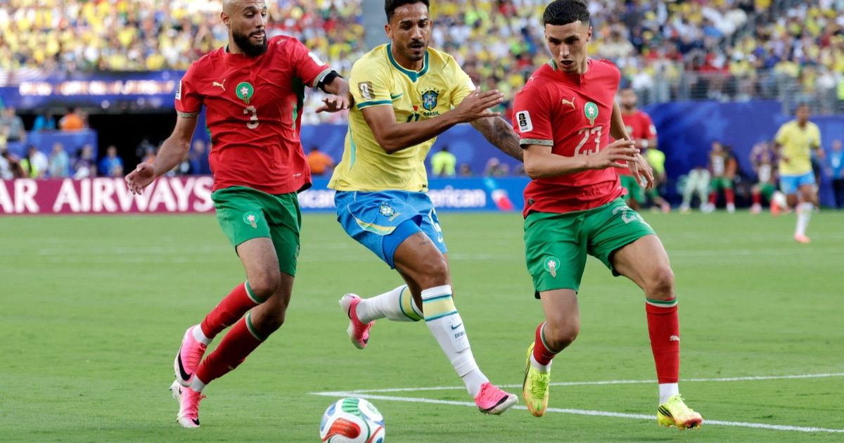 شاهد.. منتخب المغرب يُحرج البرازيل ويتراجع ليخرج بتعادل مُشرّف