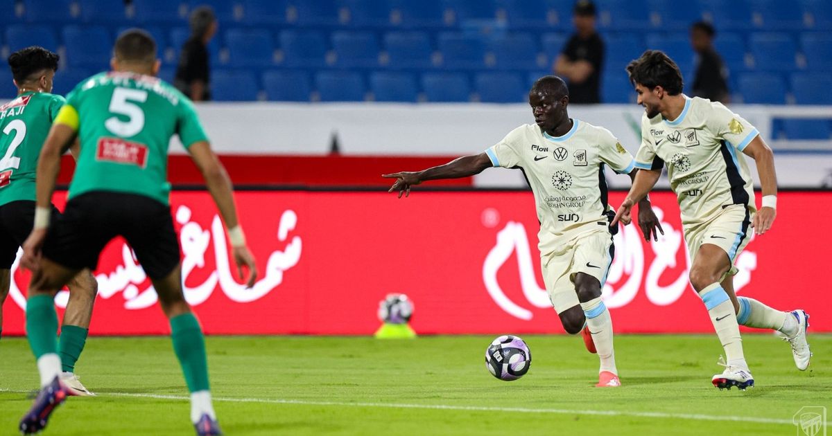 شاهد.. فوز قيصري للاتحاد على النجمة في الدوري السعودي بفضل هدف كانتي