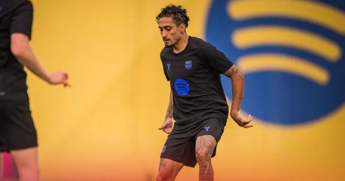 برشلونة يستعيد رافينيا ولاعب شاب أمام أوساسونا