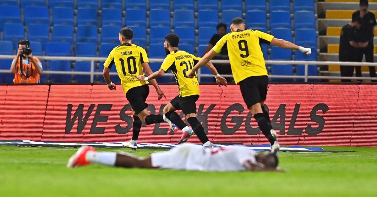 شاهد.. عوار يُنقذ الاتحاد من فخ الخلود بهدف في الدقيقة 90+4