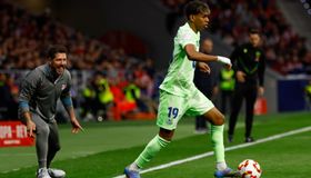 تشكيلة أتلتيكو مدريد الأساسية ضد برشلونة.. غريزمان ولوكمان وألفاريز