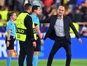 غوارديولا فوجئ بأداء موناكو ويشكو قرارات تحكيمية ظالمة لسيتي