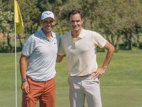 نادال وفيدرر يجتمعان لتشجيع أوروبا في كأس رايدر للغولف