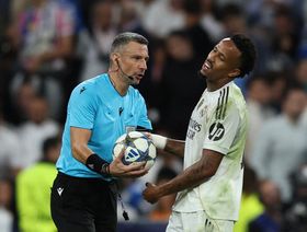 تعيين حكم مباراة ريال مدريد وبنفيكا في إياب ملحق ثمن نهائي أبطال أوروبا