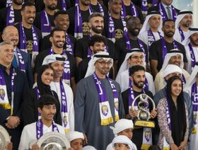 رئيس الإمارات يستقبل نادي العين بعد إحرازه دوري أبطال آسيا