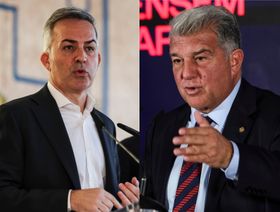 لكمات متبادلة.. تصاعد الحرب في برشلونة بين لابورتا وفونت