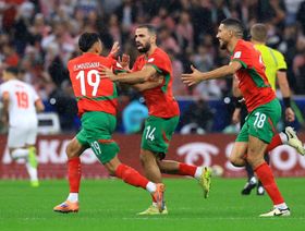 هدف طنان "المذهل" يتقدم للمغرب على الأردن في الشوط الأول