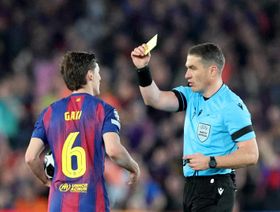 برشلونة يتقدم بشكوى ليويفا بشأن التحكيم في مواجهة أتلتيكو مدريد