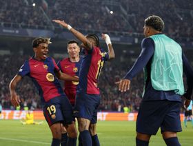 تشكيلة برشلونة الأساسية ضد ريال مدريد.. غياب ليفاندوفسكي وأراوخو