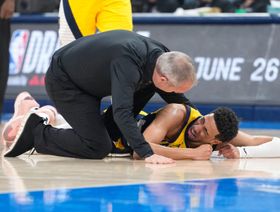 ثاندر يتوج بدوري السلة الأميركي "NBA" مستغلاً إصابة هاليبرتن المروّعة