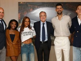 دجوكوفيتش ودوبلانتيس وبايلز يشهدون فوز ريال مدريد على بلباو