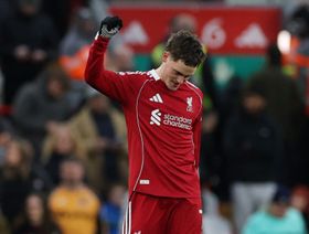 فيرتز: كنت واثقاً من أن هدفي الأول مع ليفربول سيأتي يوماً ما