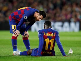 ديمبيلي يشرح قصة أقرب صورة لقلبه مع ليونيل ميسي في برشلونة