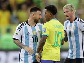 كواليس مشادة ميسي ورودريغو في مباراة الأرجنتين والبرازيل