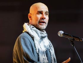 غوارديولا يتحدى: لن أصمت وسأواصل الحديث عن ضحايا النزاعات