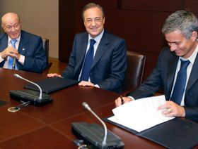 "حدس" فلورنتينو بيريز يقوده إلى جوزيه مورينيو بعد نجاح تجربتَي زين الدين زيدان وكارلو أنشيلوتي