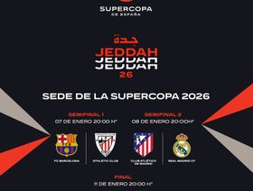 كلاسيكو مرتقب بالنهائي.. مواعيد مباريات السوبر الإسباني في جدة