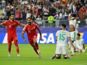 شاهد.. الأردن يتقدم على الجزائر في الشوط الأول بهدف نزار الرشدان